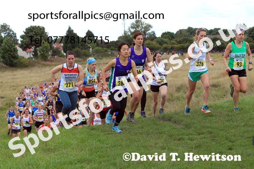 Senior women, 2022 Start Fitness NEHL, Wrekenton. Photo: David T. Hewitson/Sports for All Pics